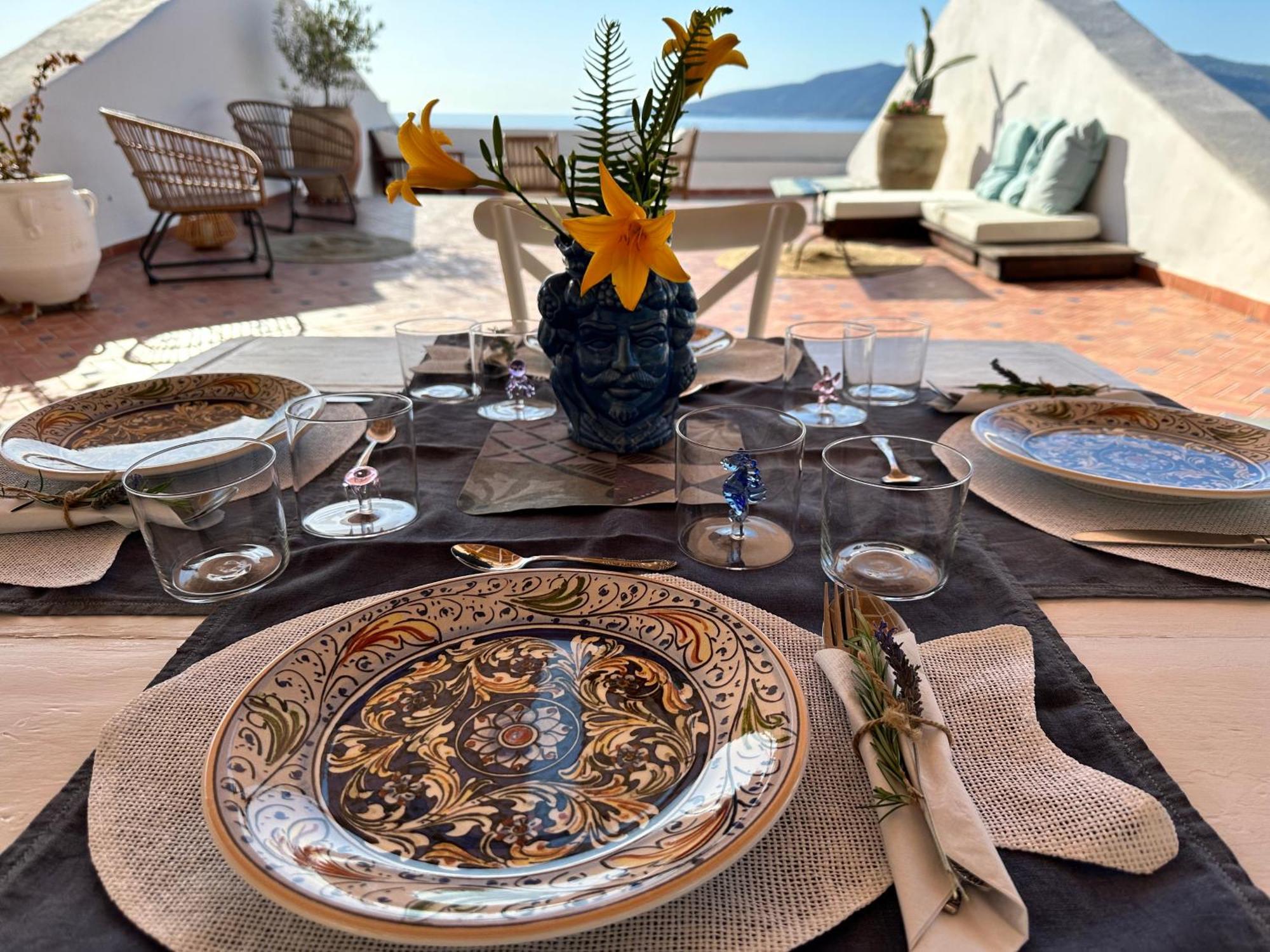 Bed and Breakfast Antica Dimora Santa Marina Salina Exteriér fotografie